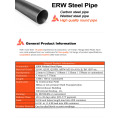 Galvanized steel pipe Z350